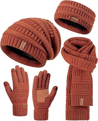 Beani Hat , Scarf and Hand Gloves